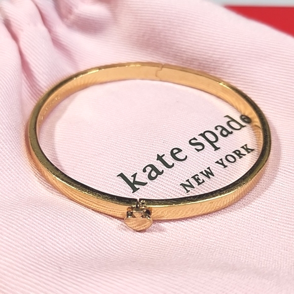 kate spade Jewelry - Kate Spade New York Gold Plated Bangle Bracelet.